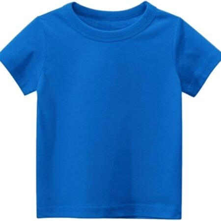 Kids' Short-Sleeve T-Shirt Crewneck Active Tee 100% Cotton Causal Tops﻿ for Girl Boy Toddler