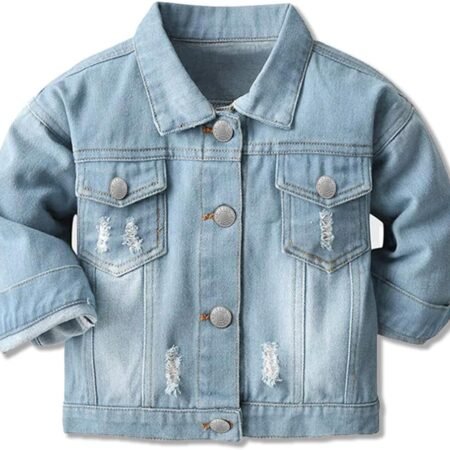 Classic Denim Jacket for Boys Kids Boys Casual Jean Coat