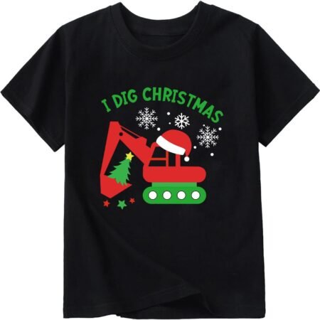 Toddler Boy Girl Christmas Shirt Kid Ugly Xmas Tshirt Cotton Short Sleeve Tee Top 2-10 Years