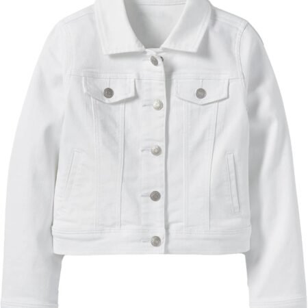 Boys Basic Jean Jacket Kids Casual Denim Coat Classic Outerwear
