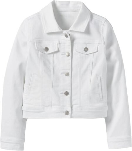 Boys Basic Jean Jacket Kids Casual Denim Coat Classic Outerwear