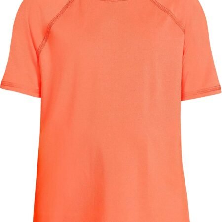 Boys Short Sleeve UPF 50 Sun Protection Rash Guard