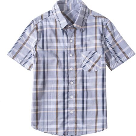 Boys' Short Sleeve Button Down Woven Shirt