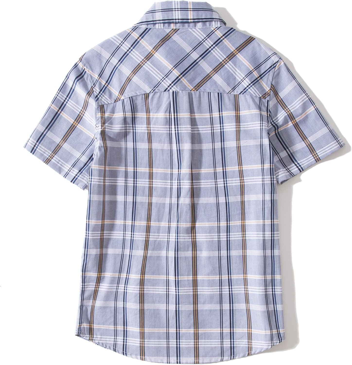Boys' Short Sleeve Button Down Woven Shirt - Image 2